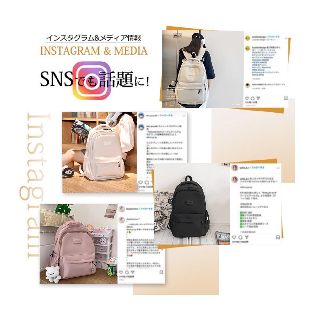 大容量 軽く感じる ビジネス リュック 防水 レインカバー メンズ A3 サイズ ノートPC バイク 通勤 通学 出張 旅行 収納 バックパック リュックサック ブラック 黒 PCリュック B-18 - 画像 (4)