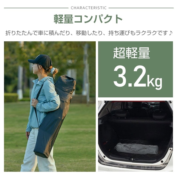 リクライニングチェア アウトドア 折りたたみ 4WAY 肘掛け サイドボゲット 人間工学設計 通気性 ベランダ 庭 ピクニック レジャー キャンプ od600 - 画像 (9)