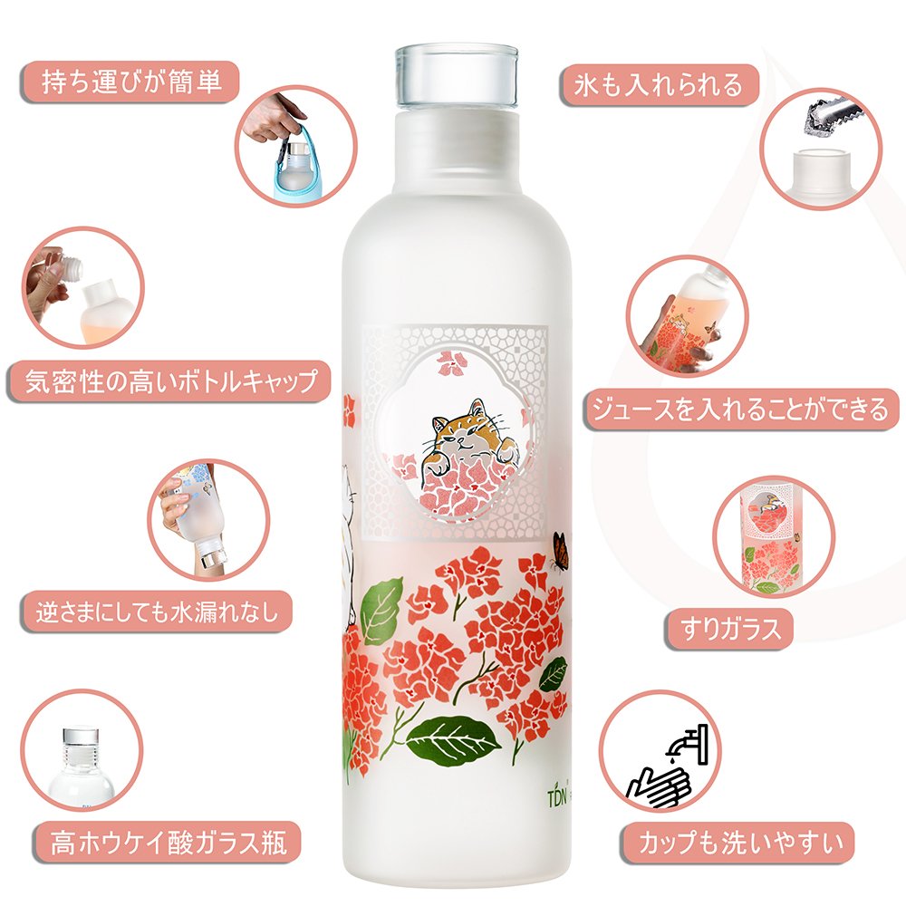 タイムマーカー ウォーターボトル 500ml 結婚祝い 誕生日 水筒 300ml 水筒カバー 結婚記念日 プレゼント 夫婦 カップル ペアグラス スポーツウォーターボトル 食洗機対応 誕生日プレゼント女性 人気 誕プレ 結婚祝い 贈り物 【2個セット】 X00137XM5T - 画像 (8)