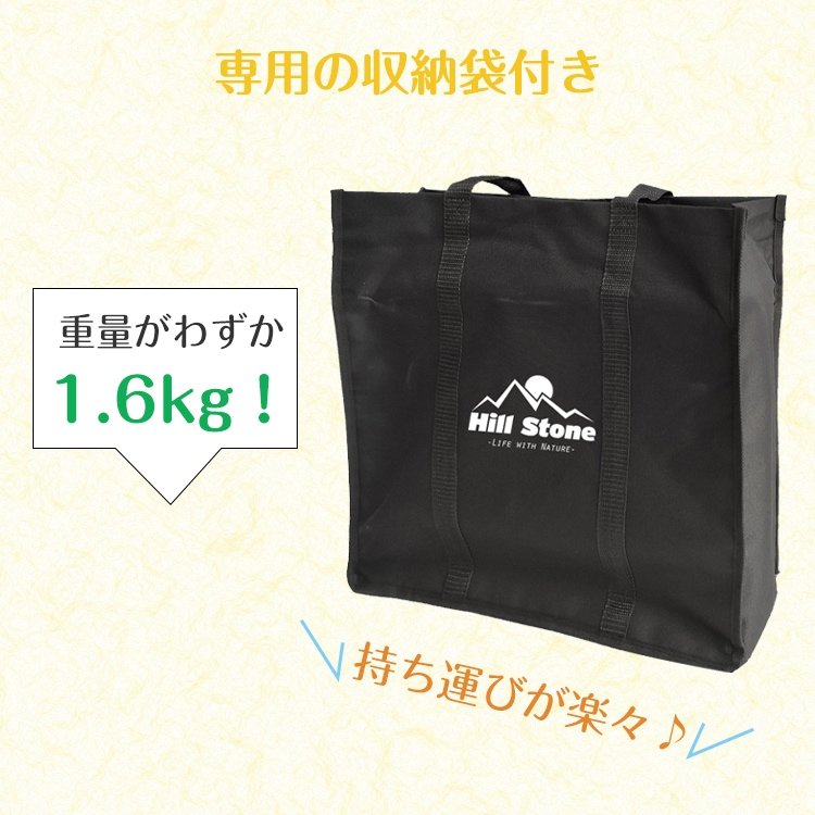 キャンプラック ウッドラック 収納棚 ラック 3段 折りたたみ式 竹製 収納袋付き 車載 収納可能 屋外 屋内 アウトドア おしゃれ od603 - 画像 (2)