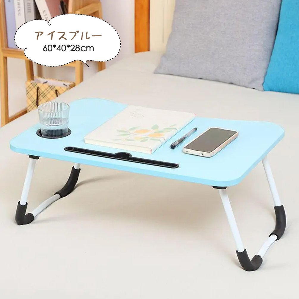 キッズテーブル 折りたたみテーブル 子供 折りたたみ テーブル ミニテーブル ローテーブル センターテーブル キッズデスク かわいい お絵かき机 学習机 コンパクト 木製 天然木 北欧 突き板 収納 ウォールナット リビング学習 送料無料 エムールベビー D-46 - 画像 (3)