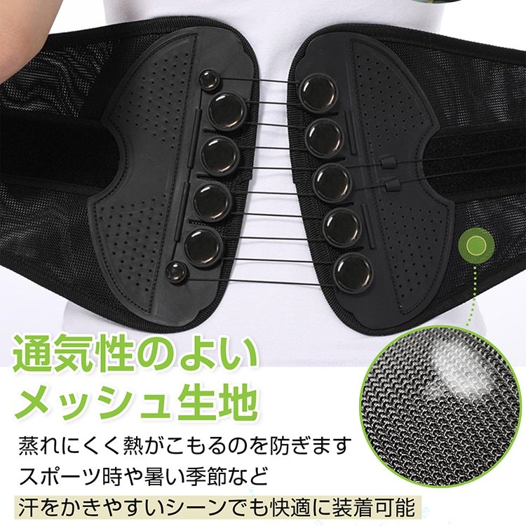 ガードナーベルト 腰サポーター 骨盤ベルト 骨盤サポート 姿勢補正 骨盤補正 補正ベルト お腹引き締め 洗濯可 男女兼用 産後 健康グッズ 母の日 父の日 敬老の日 de147 - 画像 (6)