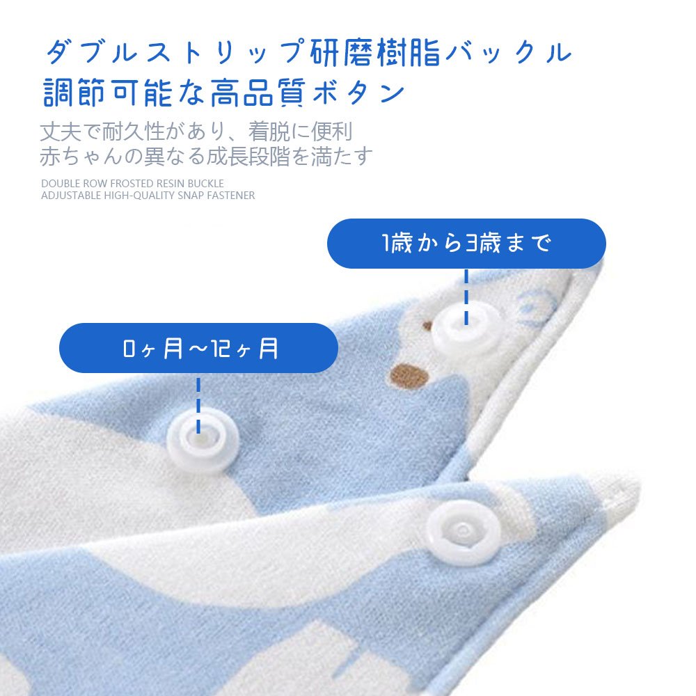 お食事エプロン 長袖 食べこぼし 離乳食 掴み食べ ベビーエプロン 保育園 撥水 大きめ 男の子 女の子 赤ちゃん おしゃれ BLW 子供用 幼児 ベビー用品 出産祝い D-16 - 画像 (4)