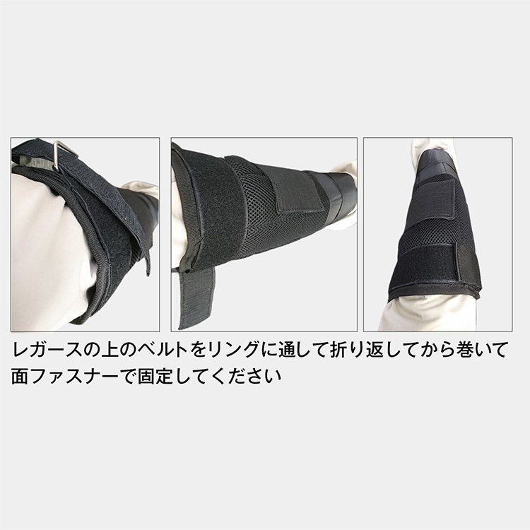 アンクルウェイト 2個セット 片足約2.5kg 重り調整可能 筋トレ 筋力增大 美脚効果 下半身引き締め 下半身トレーニング トレーニング ダイエット エクササイズ de073 - 画像 (2)