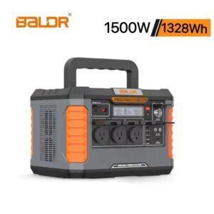 BALDR PIONEER600 高出力 ポータブルバッテリー 家庭用蓄電池 100V 50/60Hz対応 停電対策 R1003